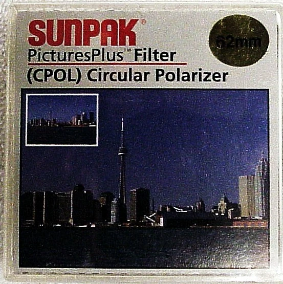 62mm (CPOL) Circular Polarizer | Sunpak | NEW | $8 | - Image 1 of 1