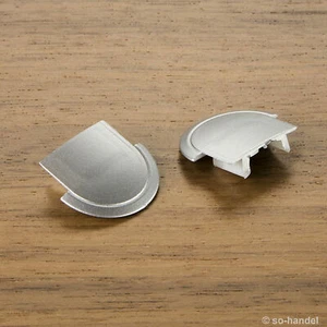 2er Set Endkappen für LED Profil-44 Endstücke Abschlusskappen Endkappenset - Bild 1 von 1