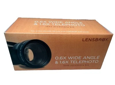 Lensbaby 0.6 and 1.6x Telephoto 37/46 Lens excellent condition - Image 1 of 4