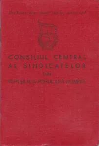 Romania, 1959, tessera membro sindacato - Timbri fiscali entrate Cenerentola - Foto 1 di 8