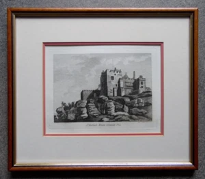 St Michael's Mount Cornwall. 1786 Original Antique Engraving Newton/Hooper - Picture 1 of 5