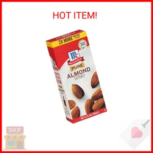 McCormick Pure Almond Extract, 2 fl oz - Picture 1 of 2