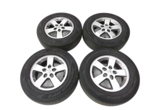 4x roues complètes Jante aluminium pneus d'été 215/70R16 5X114.3 4.0-6 4007 - Afbeelding 1 van 12