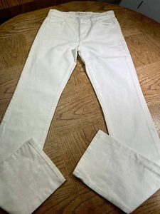 NWOT Current/Elliot Utility White The Stove Pipe Jeans 24 - Picture 1 of 13