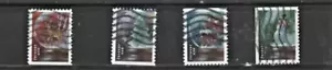 USA 2023 used Stamps Set of Snow Globes off Paper No Gum FNH - Picture 1 of 1