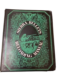 Sierra Bullets Reloading Manual 1971 Binder Complete Rifle And Pistol Data - Bild 1 von 12