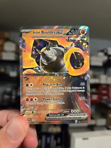 Pokémon TCG Iron Boulder ex SVP 147 Scarlet & Violet Black Star Promo NM/M - Picture 1 of 1