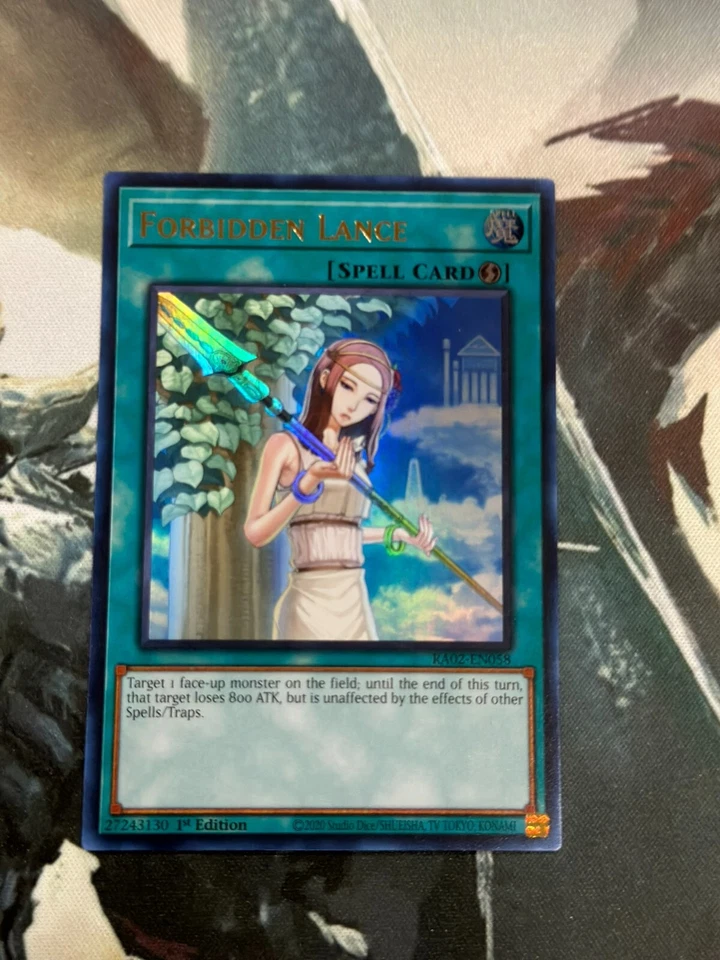Yugioh Forbidden Lance Ultra Rare RA02 - Image 1 of 1