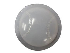 Molde de jabón de béisbol decorativo QTY 2 4609 creaciones de molde - Imagen 1 de 2