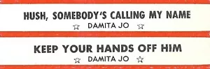 Jukebox Titelstreifen - Damita Jo: ""Keep Your Hands Off Him"" - Version 2 - Bild 1 von 1