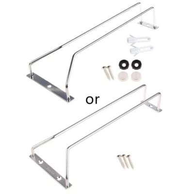 27CM Wine Glass Rack Hanging Stemware Holders Under Cabinet Home Bar - Imagem 1 de 4