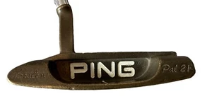 Ping Karsten Pal 2F Putter 89cm Playing Length Steel Shaft Ping Grip. - Bild 1 von 7