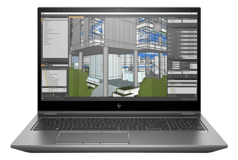 HP ZBook Fury 15 G7 15,6 Zoll (1TB SSD, Intel Core i9 10. Gen, 5,30 GHz, 32GB, Quadro RTX 3000) Laptop - 119X7EA#ABD