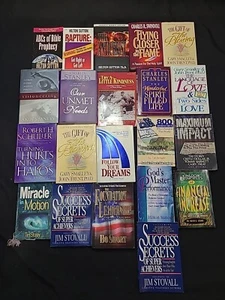 Spiritual Books-ANDY STANLEY-SUTTON-STONE-STOREY-SCHULLER-& OTHERS-LOT OF 22 - Imagen 1 de 2