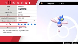Shiny Porygon-Z Pokemon Sword Shield 6DV! + Master Ball  - Picture 1 of 5
