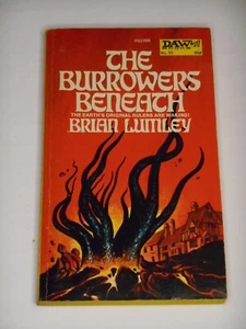 The Burrowers Beneath by Brian Lumley (1974, DAW 91) pb 1st prt - Imagen 1 de 4