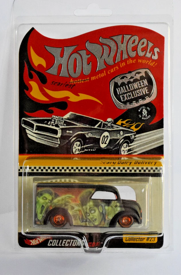 2002 Hot Wheels Halloween Exclusive Scary Dairy Delivery Limited Edition - Image 1 of 3