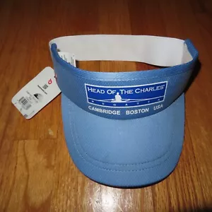 HEAD OF THE CHARLES Regatta Cambridge (One Size Elastic) Visor Cap w/ Tags - Picture 1 of 3