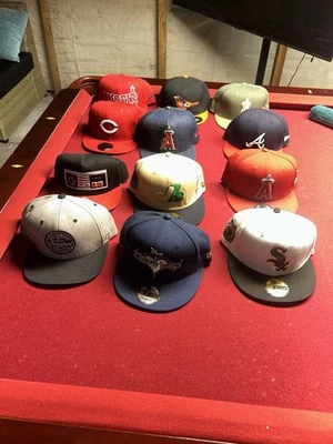 MLB Team Logo Snapback Hat Assortment Collection - Image 1 of 2