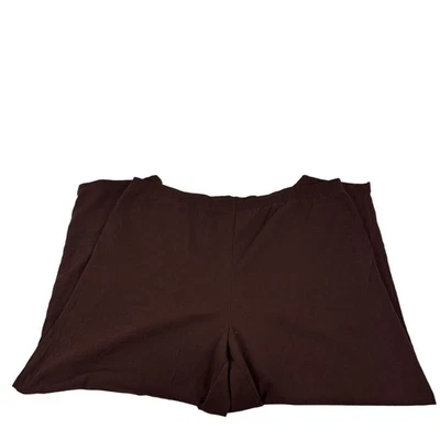 Studio 1940 Womens Brown Casual Elastic Waist Pants Size 18/20 - Image 1 of 4