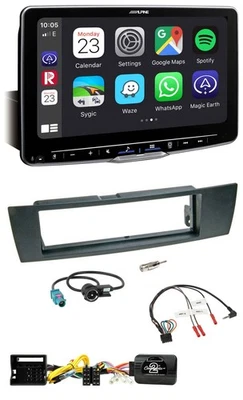 Alpine Bluetooth Lenkrad USB DAB Autoradio für BMW 1er E87 3er E90-3 X1 E84 - Bild 1 von 4