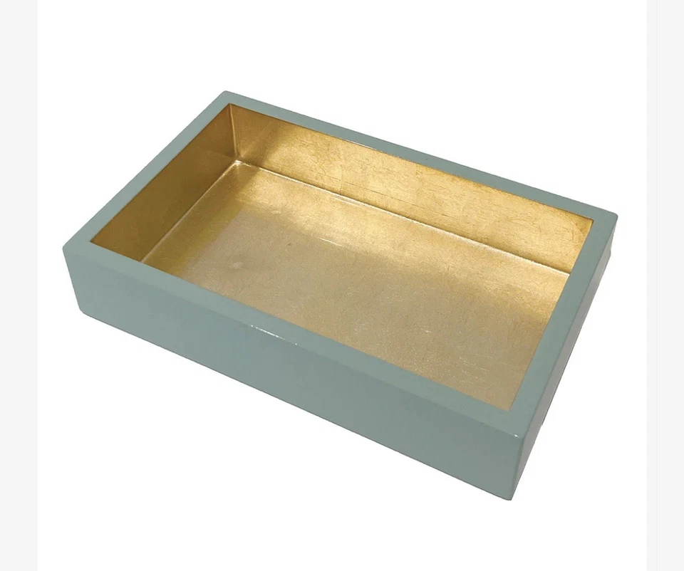 Toallero Caspari Laca Esmalte Invitado en Celadon Foto 1 de 1