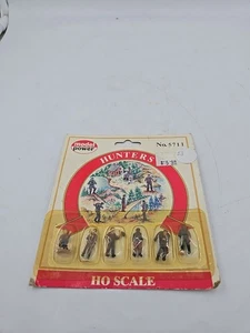 Figuras de cazadores modelo vintage escala Power Ho #5711 nuevas en paquete - Imagen 1 de 8