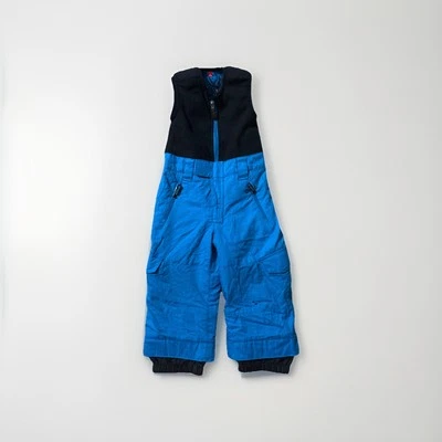 Macacão Spyder Ski Bib juvenil tamanho 3 azul snowboard ao ar livre masculino - Imagem 1 de 2