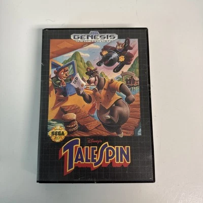 Disney's TaleSpin (Sega Genesis, 1992) - GAME & CASE, NO MANUAL - Image 1 of 3
