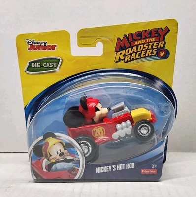 Fisher-Price Mickey And The Roadster Racers Mickey's Hot Rod ~ NEW IN PACKAGE - Image 1 of 4