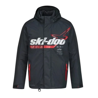 Ski-Doo Men's Absolute 0Team Edition Jacket (Black with Graphics) 440901 - Image 1 of 4