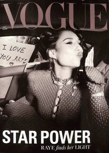 VOGUE UK October 2025 RAYE Lando Norris CECIL BEATON Libby Bennett @ NEW - Picture 1 of 11