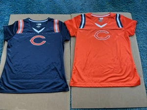 2 Chicago Bears Top Women's EX Large Front Logo Bling NFL Team  FootballApparel - Picture 1 of 7