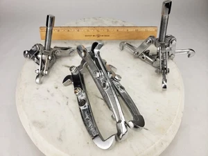 3x 3 Jaw Gear Pulley Bearing Puller Set 3" 4" 6" Reversible Small Legs Drop Forg - Bild 1 von 15