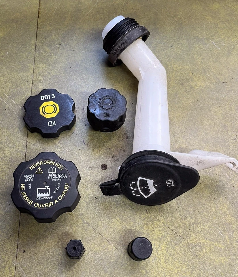 Chevrolet Malibu Lt 09 lote aleatorio tapas de llenado de motor con cuello de llenado de lavadora  Foto 1 de 1