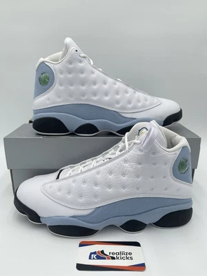 Hombres Talla 11 - Nike Air Jordan 13 Retro Azul Gris AJ13 (414571-170) ¡NUEVO! Foto 1 de 4