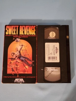 Sweet Revenge, 1987 VHS Media Cult classic starring Ted Shackelford Nancy Allen - Image 1 of 4