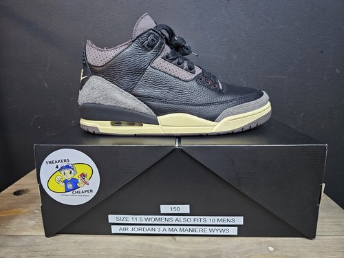 Jordan 3 Retro x A Ma Maniere "Mentre dormivi" Taglia 11 5 Donna 10 M