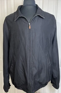 Peter Millar Herren Golfjacke Full Zip gefüttert schwarz XXL - Bild 1 von 10