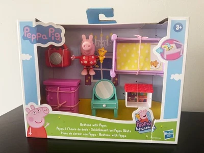 Peppa Pig HORA DE DORMIR CON PEPPA Juego de Dormitorio Nuevo en Caja Peppa’s Adventures Foto 1 de 4