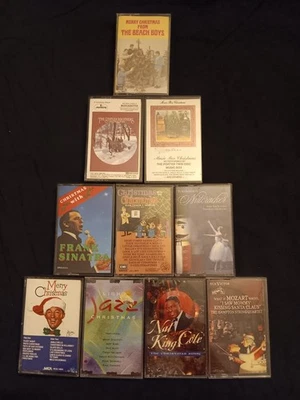 A Very Merry Eclectic Classic Christmas cassette tape lot of 10 [VG] Foto 1 de 2