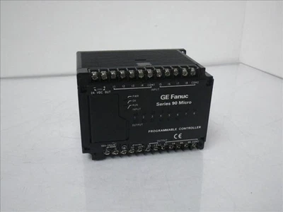 Ge Fanuc  IC693UDR001PP1 PLC Series 90 Micro 24VDC  100-240VAC - Image 1 of 4