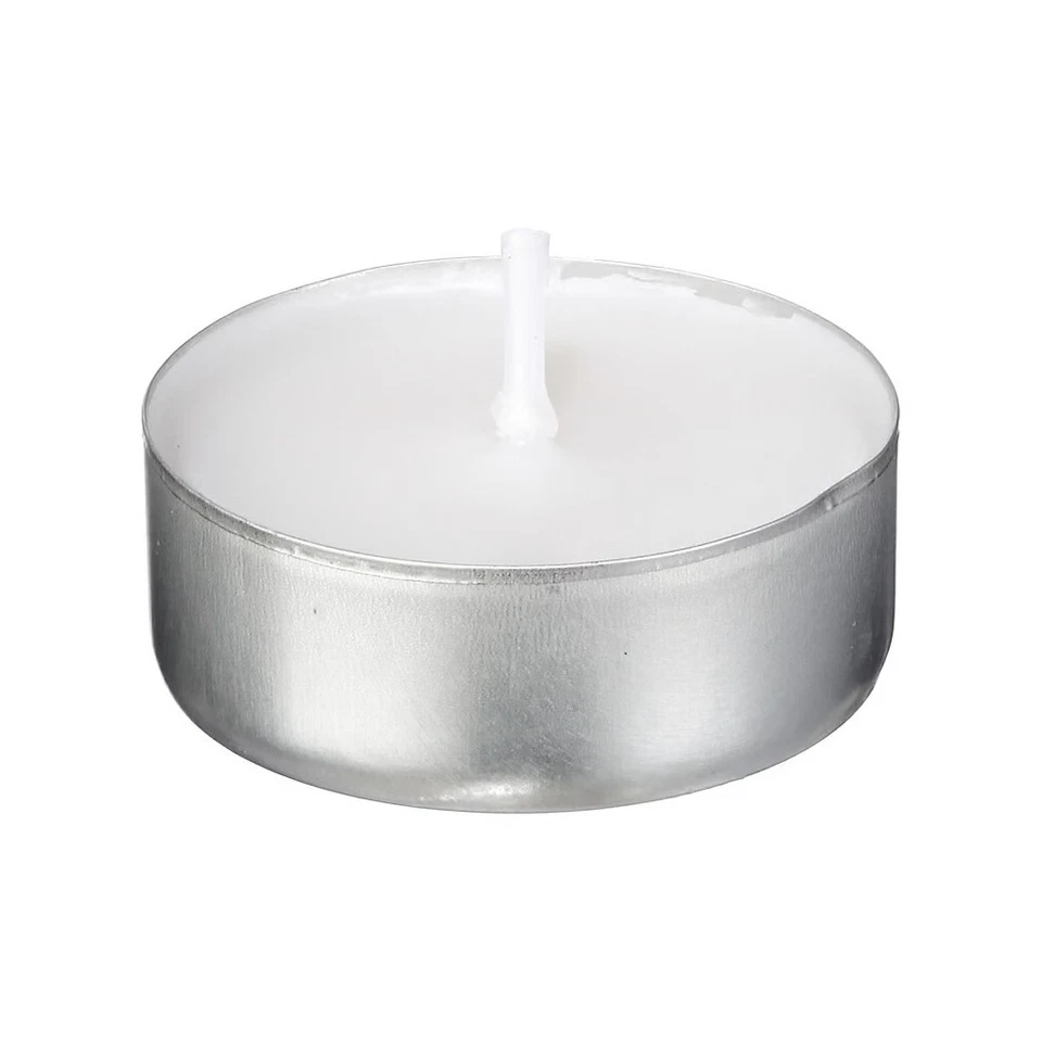 50 Bougies Chauffe-plats blanches Cod.55188