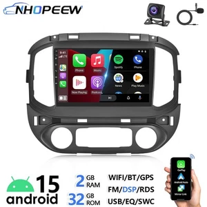 Android15  For Chevrolet Colorado GMC Canyon 2015-2017 Car Radio Carplay GPS - Picture 1 of 14