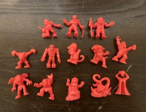 Monsters In My Pocket 13 Personaggi Diversi Colore Rosso - Foto 1 di 2