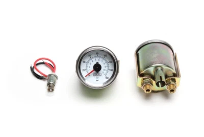 Ta technix Viair Doppeldruckanzeige Bianco Con Anello Cromato Ø 52,4mm 0 - 11 - Immagine 1 di 2