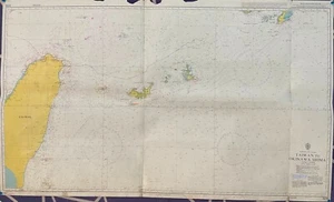Admiralty 3236 TAIWAN TO OKINAWA SHIMA TAIWAN AND JAPAN NAUTICAL Map Chart - Picture 1 of 8