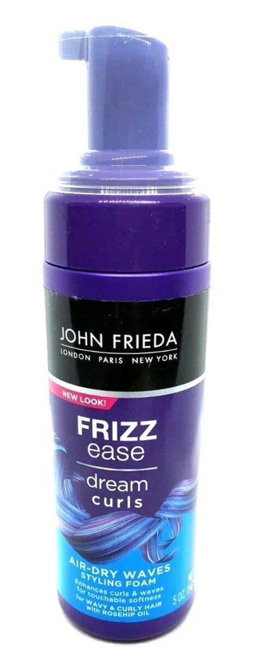 Paquete de 2 rizos John Frieda Frizz Ease Dream Waves espuma de peinado 5 fl oz Foto 1 de 1