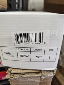 Olivia Miller All White Women Sandals Size 9 - Picture 1 of 5