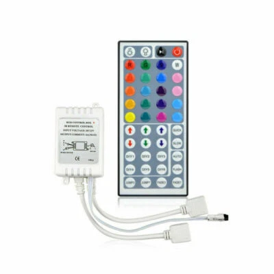 24 44 Key IR Wireless Remote Control Dimmer For RGB 5050 2835 LED Strip Lights - Image 1 of 4